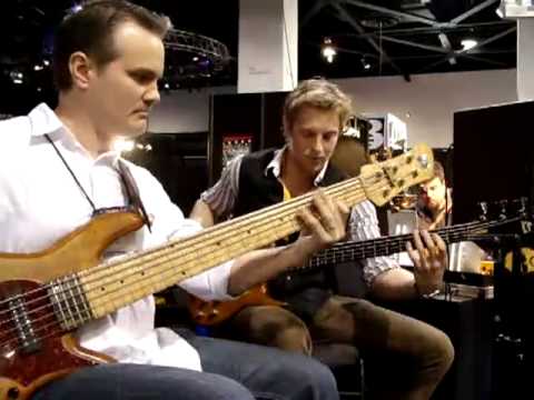 Hadrien Feraud and Mike Pope @ Markbass