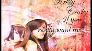 Don&#39;t Say You Love Me - Krissy and Ericka with Lyrics (Sing-along)