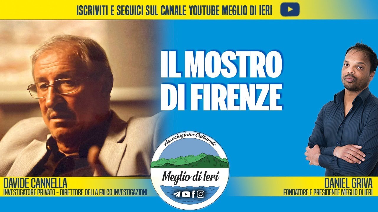 Il mostro di Firenze - DAVIDE CANNELLA - Investigatore Privato, Direttore Falco Investigazioni