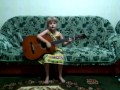 Песня Мама Мария. Играет и поёт Алина, 6 лет 