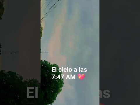 el cielo de Pedraza estado barinas a las 7:47 AM 💖💖