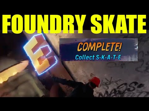 How to "collect skate on foundry" THPS3