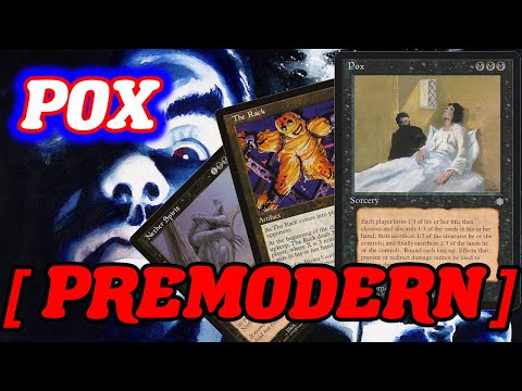 POX IN PREMODERN! Mono-Black Resource Denial With The Rack MTG