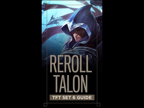 How to play REROLL TALON in TFT SET 6 #shorts