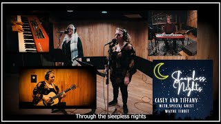 Casey &amp; Tiffany w/ Wayne Tibbit - Sleepless Nights (Norah Jones) w/ Lyrics