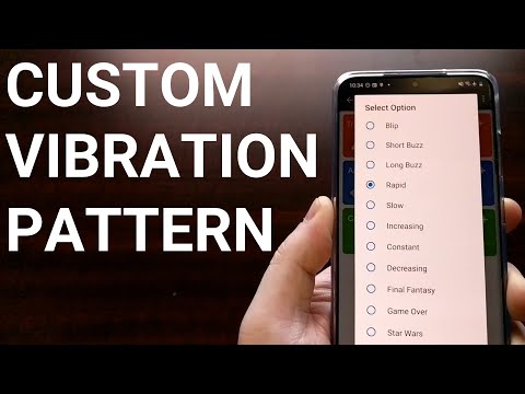 Setting a Custom Vibration Pattern for Android App Notifications