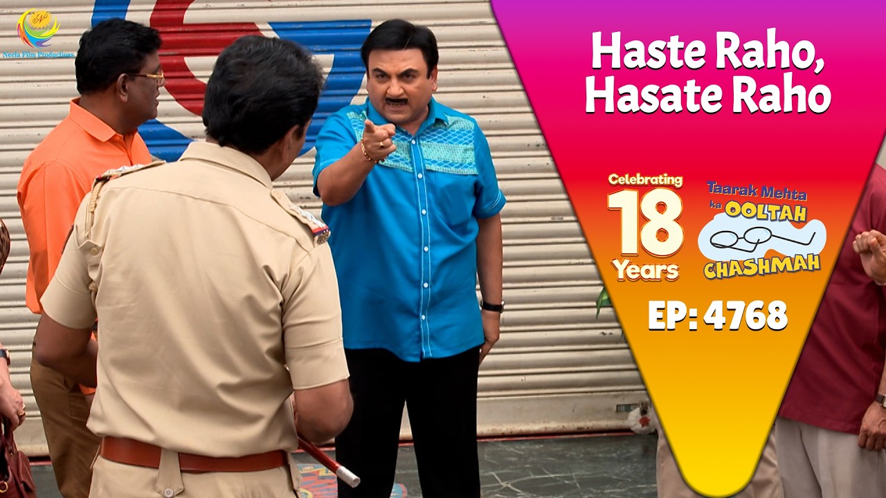 NEW! Ep 4768 -  Jethalal ने क्यों दिखाई Chaluji को उंगली ! | Taarak Mehta ka Ooltah Chashmah