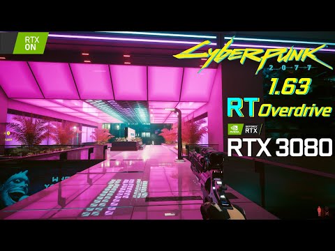 Cyberpunk 2077 RT Overdrive | RTX 3080 | 1440p DLSS