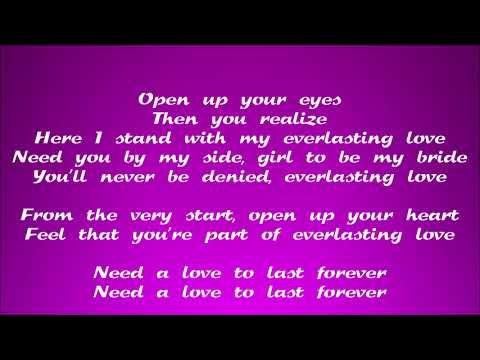 The Love Affair - Everlasting Love (Lyric Video)