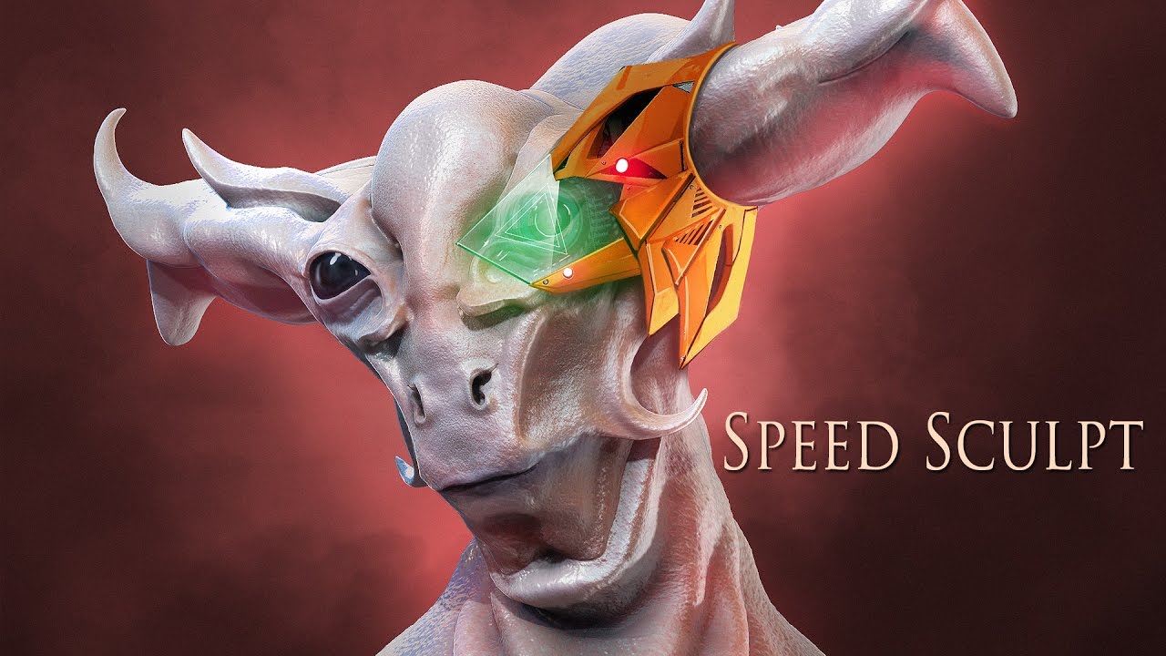 Creature Speed Sculpt - Zbrush