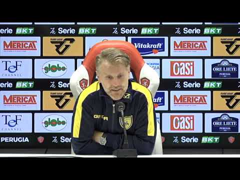 25.08.2019 CONFERENZA STAMPA POST PERUGIA CHIEVOVERONA DI MISTER  MICHELE MARCOLINI