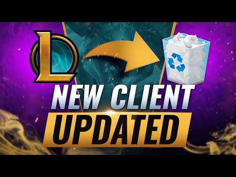 HUGE UPDATE: NEW LEAGUE CLIENT CHANGES + PERMANENTLY Deleting Boards - League of Legends Season 10