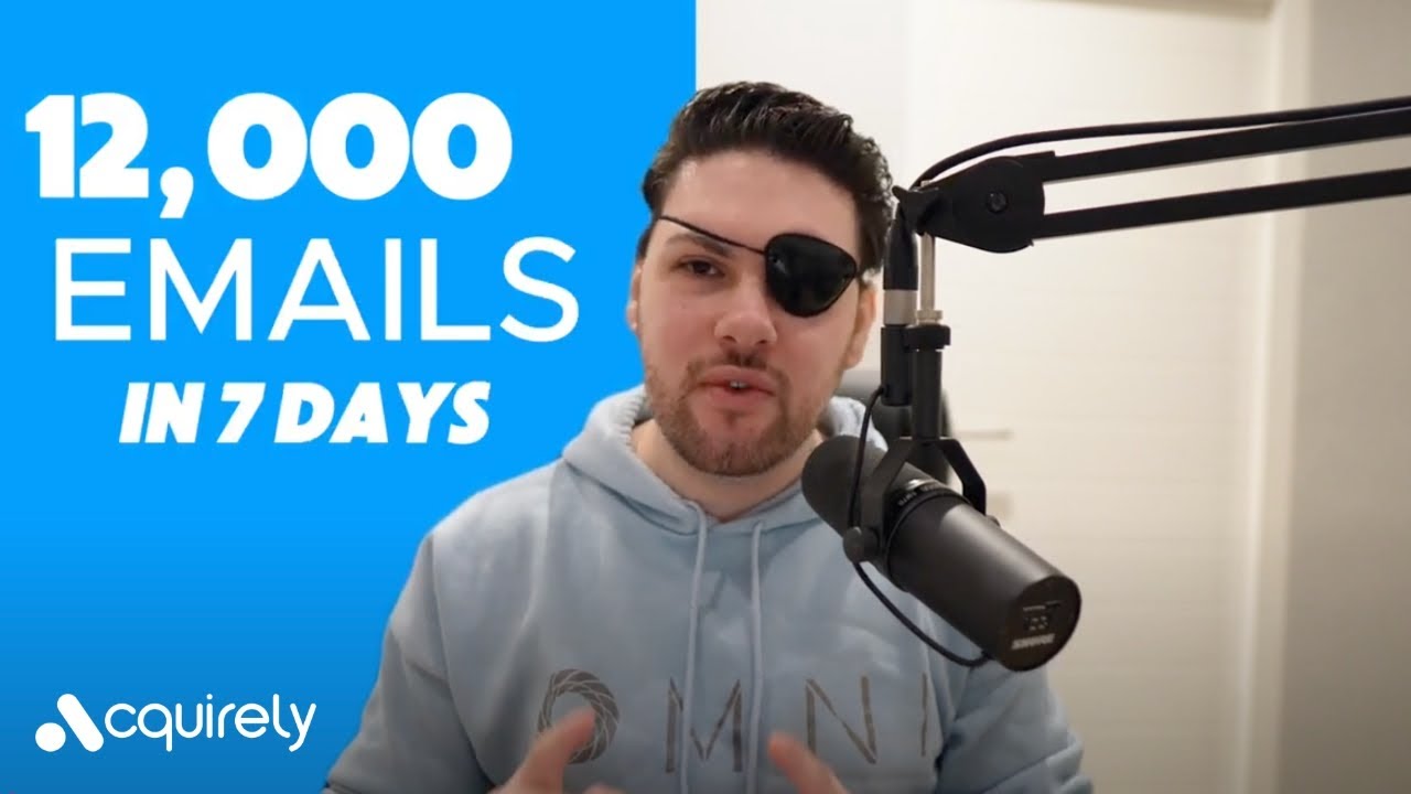 I Sent 12,000 Cold Emails in 7 Days (Here's What Happened)