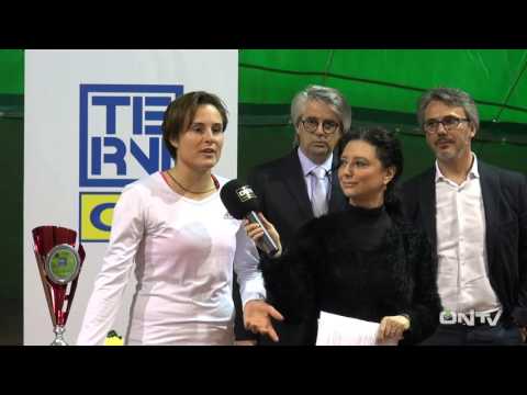 Pre Quali BNL al CLT- Open femminile estratto premiazione Grymalska-Giovine