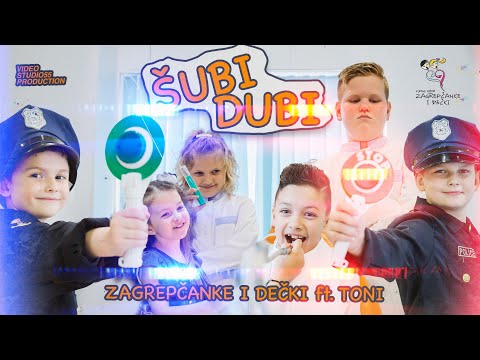ŠUBI DUBI - Zagrepčanke i dečki feat. TONI (Official music video) Kids Song