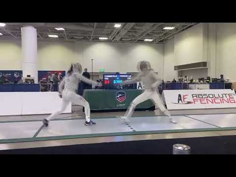 Summer Nationals 2022 SWS - L8 - Maia Chamberlain v Lola Possick