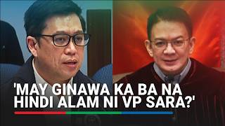'Mastermind' What Divinagracia asked that led to Chiz taking over, Ferrer's objection