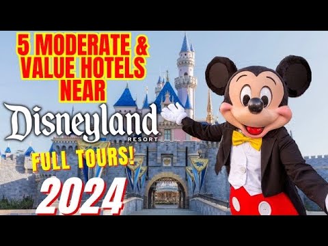 Disneyland Moderate And Value Hotels FULL TOUR