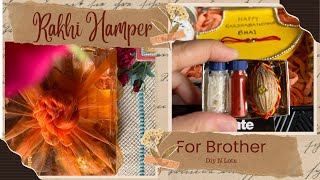 Rakshabandhan Special | Rakhi Hamper For Brother | Easy Rakhi Packing