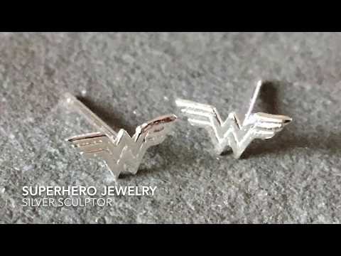 Superhero Jewelry by Silver Sculptor