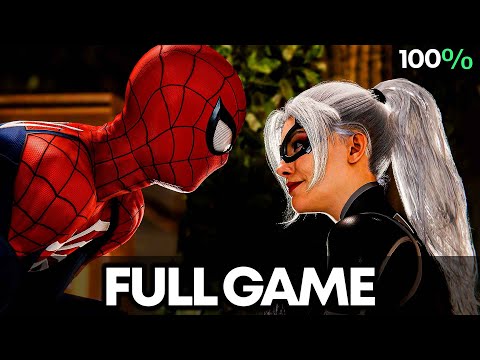 SPIDER-MAN Remastered PC Full Game Walkthrough 100% Complete | Longplay (Main Story + DLC)
