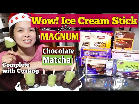 Ice Cream Stick Ala Magnum Para May Kita Din Ang Ref Natin, Kahit Plastic Cup Lang Ang Molder