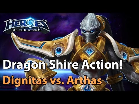 ► Heroes of the Storm (Pro Gameplay): Dignitas vs. Arthas