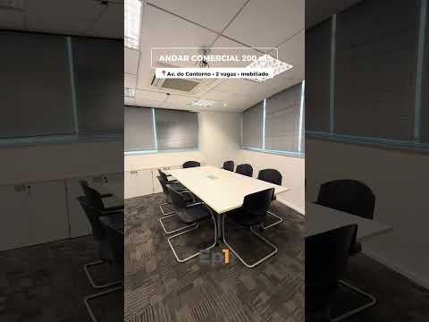 Andar comercial para alugar no Gutierrez | 200 m² e 2 vagas