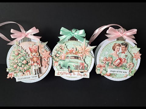 Marvellous Mintay Merry and Joy Bauble Boxes!