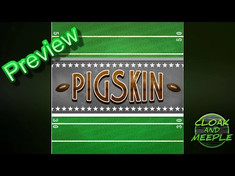 Cloak and Meeple: Preview, Pigskin