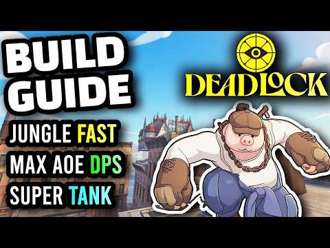 Mo and Krill FAST Jungle Tank AoE DPS Build Guide - Deadlock