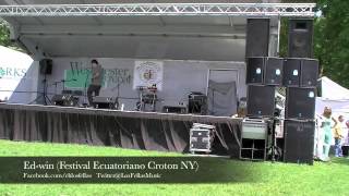 Ed-win en el Festival Ecuatoriano de Croton NY 2012