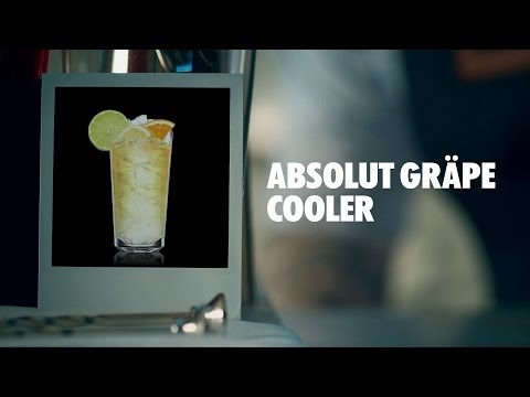 ABSOLUT GRÄPE COOLER DRINK RECIPE - HOW TO MIX