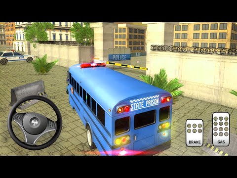 Offroad Police Bus Driver Dangerous Duty | Police Bus Driving Simulator Games – Android Gameplay
