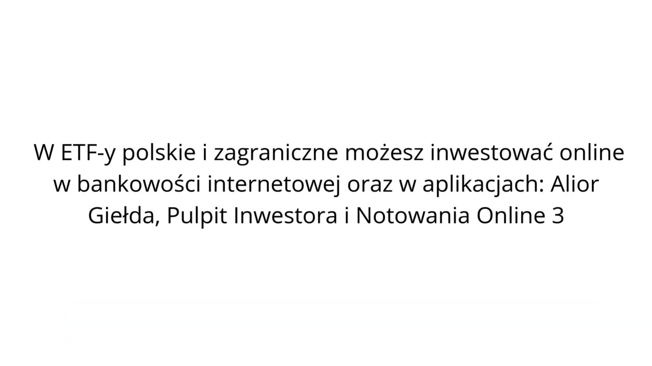 Jak zbudować portfel ETF?
