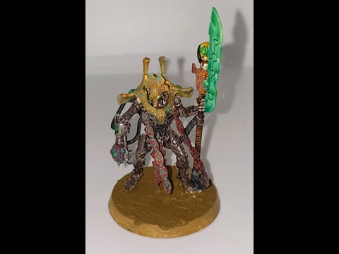 how to paint Warhammer 40k Necrons