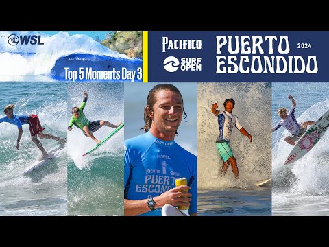 Top 5 Moments from Day 3 of the Pacifico Surf Open Puerto Escondido