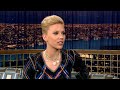 Scarlett Johansson Likes To Stare Late Night With Conan O Brien