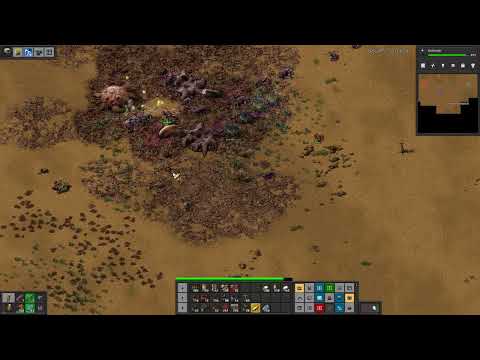 Factorio: Industrial Revolution 3 early weapons demonstration