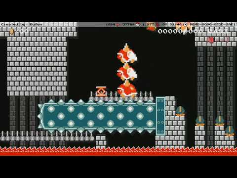 [빈스] 슈퍼 마리오 메이커 - [2YMM] Spiny Side Down 20170923