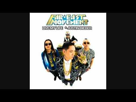 Far East Movement feat. Justin Bieber - Live My Life (Audio, High Pitched +0.5 version)