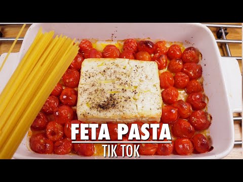 Pasta with Feta Cheese and Cherry Tomatoes Recipe