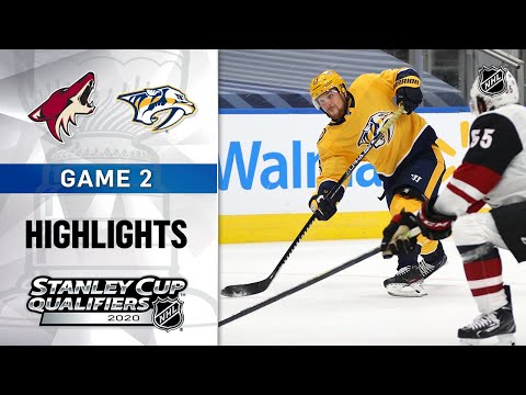 NHL Highlights | Coyotes @ Predators, GM2 - Aug. 4, 2020
