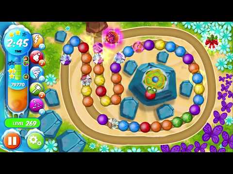 oka WWoka Marble Shooter level 266-270 - Game mini