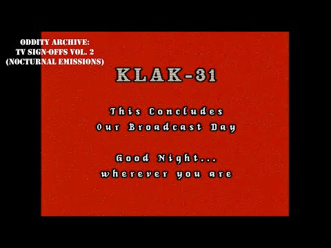 Oddity Archive: Episode 281 – TV Sign-Offs Vol. 2 (Nocturnal Emissions)