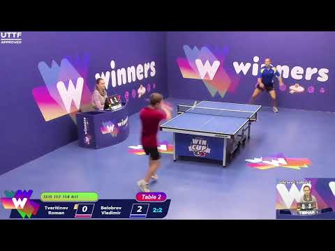 WINners CUP table 2  28.10 Tveritinov Roman - Belobrov Vladimir  16:45