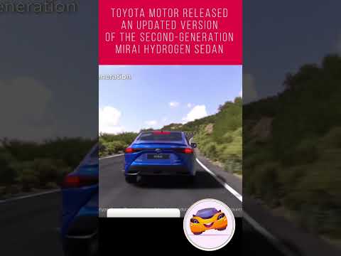 Thumbnail for Toyota Upgraded The Mirai Hydrogen Car  | #toyotamirai #cars #shorts by Wheelbase, Rear-wheel drive, Toyota, Lexus, Toyota Mirai, Car, Vehicle, Van