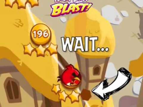 I put Spongebob music with Red Bird of Angry Birds Blast