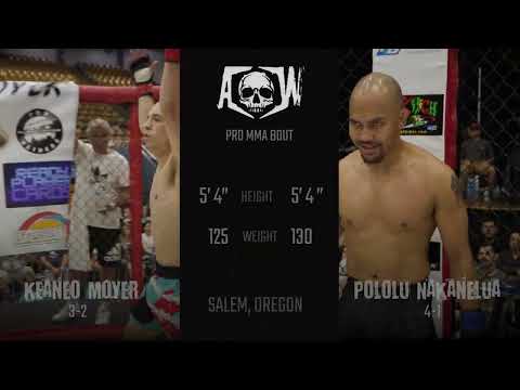 Keaneo Moyer vs Pololu Nakanelua - PRO 125lb MMA Fight | Arena Wars