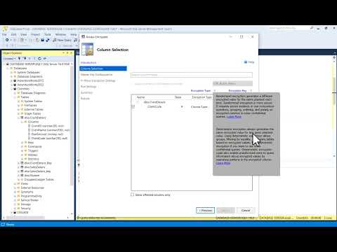 Sql Server Encryption